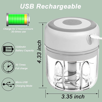 Mini Electric Vegetable Chopper